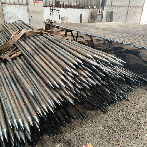 地道钢花管被普遍的应用在深基坑边坡支护中